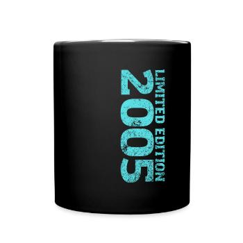 Édition Limitée 2005 Cadeau 18e anniversaire - Mug uni - noir - Devant