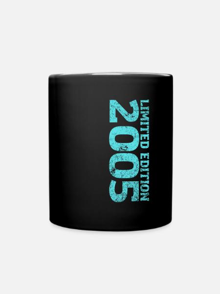Édition Limitée 2005 Cadeau 18e anniversaire - Mug uni - noir