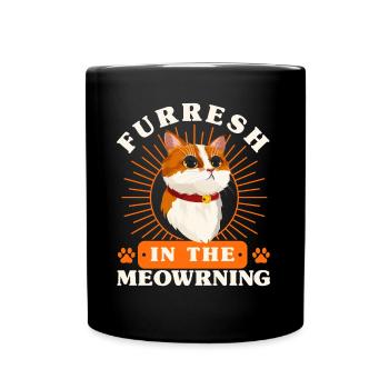 Katzen Sprüche Katzen Liebhaber Katzeneltern Gesch - Tasse einfarbig - Schwarz - Vorne