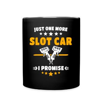 Slot Car Slotracing - Mug uni - noir - Devant