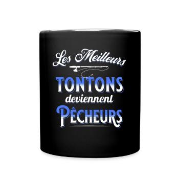 Pêche Cadeau pour Pêcheur Sport Citation Humour - Mug uni - noir - Devant