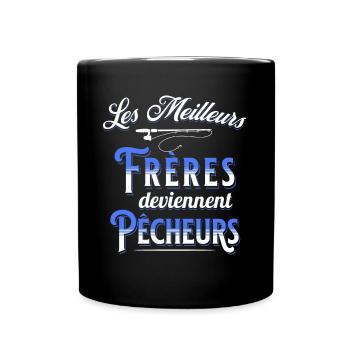 Pêche Cadeau pour Pêcheur Sport Citation Humour - Mug uni - noir - Devant