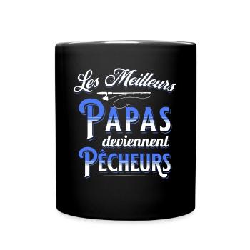 Pêche Cadeau pour Pêcheur Sport Citation Humour - Mug uni - noir - Devant
