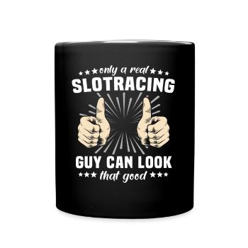 Slot Car Racing Slot Race - Full Colour Mug - black - Front