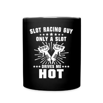 Slot Racing Slot Car - Tasse einfarbig - Schwarz - Vorne