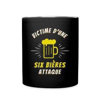 Apéro Idée Cadeau Bière Alcool Apéritif Cocktail - Mug uni - noir - Devant