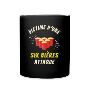 Apéro Idée Cadeau Bière Alcool Apéritif Cocktail - Mug uni - noir - Devant