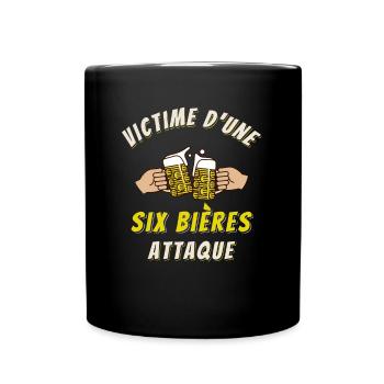Apéro Idée Cadeau Bière Alcool Apéritif Drôle - Mug uni - noir - Devant