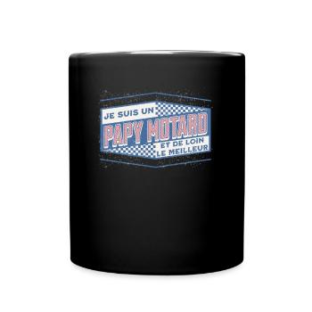 Moto Idée Cadeau pour Motard Citation Humour - Mug uni - noir - Devant