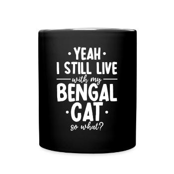 Bengal Cats Live Pet Funny Cat Breed - Mug uni - noir - Devant