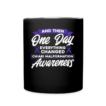 Chiari Malformation Support Chiari Painting Format - Mug uni - noir - Devant