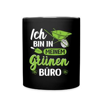 Retro Gärtner Garten Gärtner Hobbygärtner - Tasse einfarbig - Schwarz - Vorne