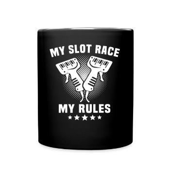 Slot Racing Slot Car - Tasse einfarbig - Schwarz - Vorne
