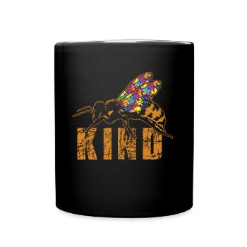 Kindness Bee Puzzle Special Kind Autism Awareness - Mug uni - noir - Devant