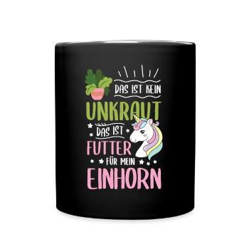 Garten Hobbygärtner Gärtner Gärtnerin Gartenarbeit - Tasse einfarbig - Schwarz - Vorne