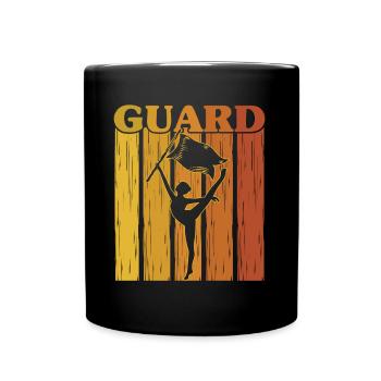Guard Flag Guard Gift - Full Colour Mug - black - Front