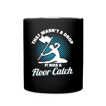 Ce n’était pas une chute, c’était un piège au sol Fahnenw - Mug uni - noir - Devant