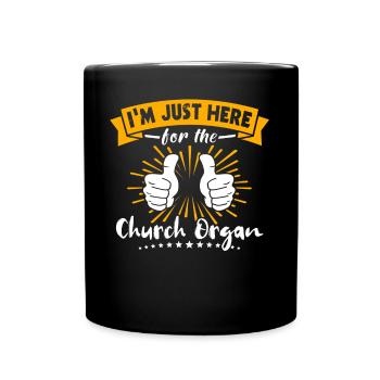 Organiste Orgue organiste - Mug uni - noir - Devant