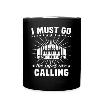 Organiste Orgue organiste - Mug uni - noir - Devant