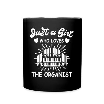 Organiste Orgue organiste - Mug uni - noir - Devant