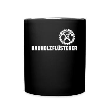 Zimmermann Zimmerer - Tasse einfarbig - Schwarz - Vorne