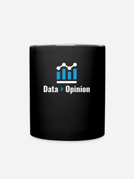 Datengutachten Für Alle Computerfreaks - Tasse einfarbig - Schwarz