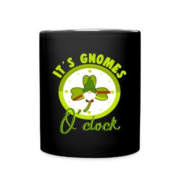 Ses Gnomes OClock Loverleaf Elf Garden Miniature - Mug uni - noir - Devant