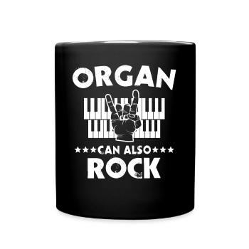 Organistes Organistes d’orgue - Mug uni - noir - Devant