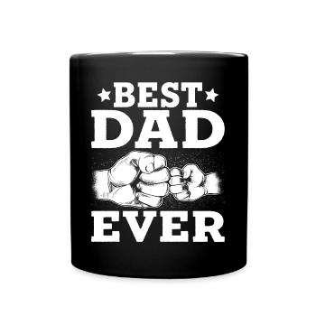 Meilleur père de tous les temps - Mug uni - noir - Devant