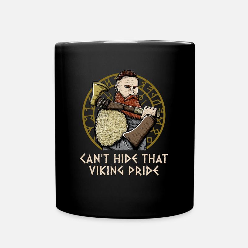 Cant Hide That Odin Pride Norwegian Norse Norway - Full Colour Mug - black