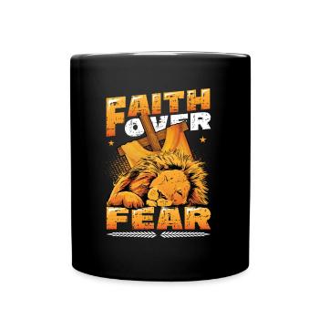 C’est dans mon ADN, la Bible, l’Église, les religieux chrétiens - Mug uni - noir - Devant