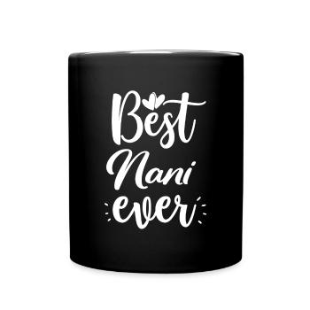 Meilleure Mamie Nani Suisse Suisse Mamie Allemande - Mug uni - noir - Devant