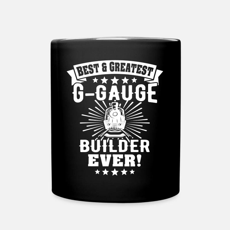 Gartenbahn Modellbahn Spur G - Tasse einfarbig - Schwarz