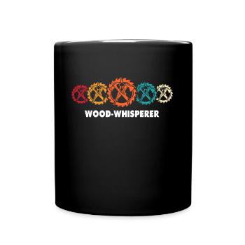 Charpentier, charpentier, charpentier, - Mug uni - noir - Devant