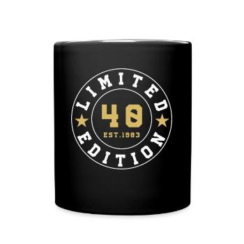 1983 Anniversaire 40 ans Rétro Edition Limitée - Mug uni - noir - Devant