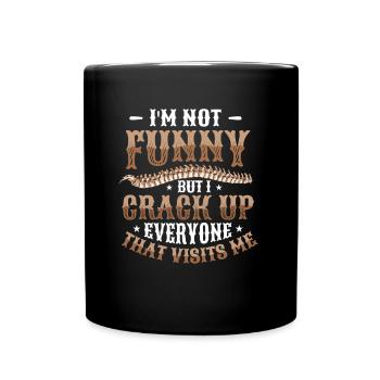 I'm not funny - Full Colour Mug - black - Front