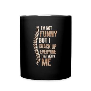 I'm not funny - Full Colour Mug - black - Front