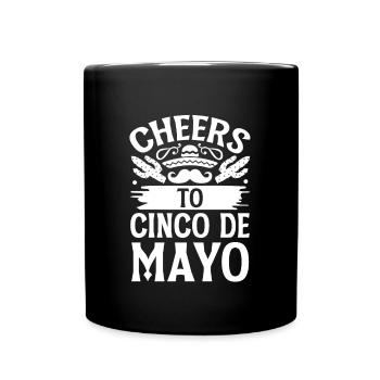 Bravo au Cinco de Mayo pour les Mexicains - Mug uni - noir - Devant