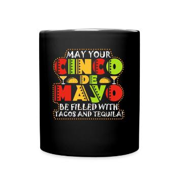 Viva Mexico Cinco De Mayo Party 5 De Mayo Cadeau - Mug uni - noir - Devant