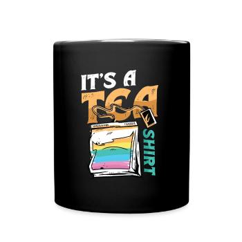 Amateur de thé - c’est une chemise de thé - Mug uni - noir - Devant