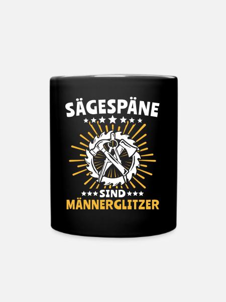 Zimmermann Zimmerleute Zimmerer - Tasse einfarbig - Schwarz