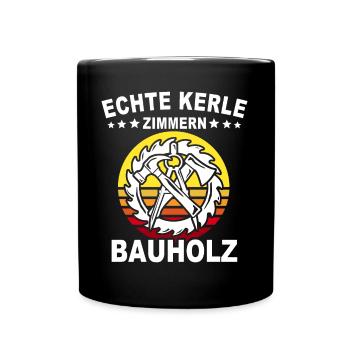 Charpentier, charpentier, charpentier, - Mug uni - noir - Devant