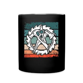 Dictons de Zimmermann Carpenter - Mug uni - noir - Devant