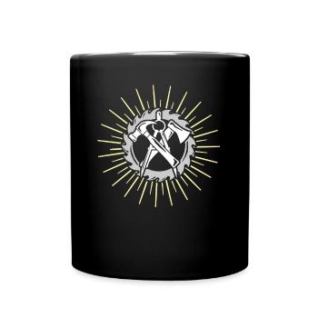 Zimmermann Dictons Charpentier - Mug uni - noir - Devant