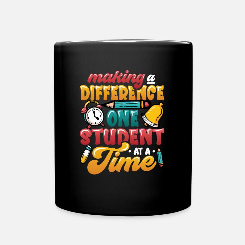 Making a difference - Full Colour Mug - black