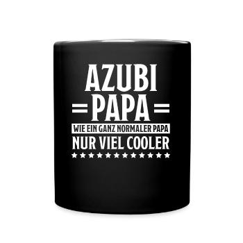 Azubi Spruch Lehrling Auszubildende Azubi Geschenk - Tasse einfarbig - Schwarz - Vorne