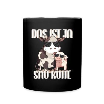 That's Sau Kuhl Kuh Farmer Agriculture - Full Colour Mug - black - Front