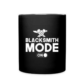 Mode forgeron sur l’idée cadeau de forgeron - Mug uni - noir - Devant