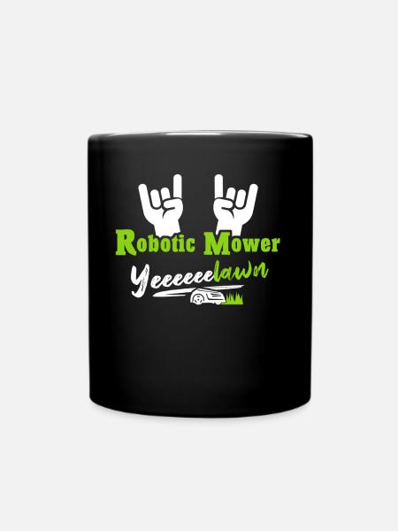 Robotic lawn mower Robotic lawn mower - Full Colour Mug - black