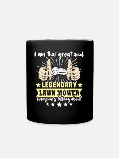 Robotic lawn mower Robotic lawn mower - Full Colour Mug - black